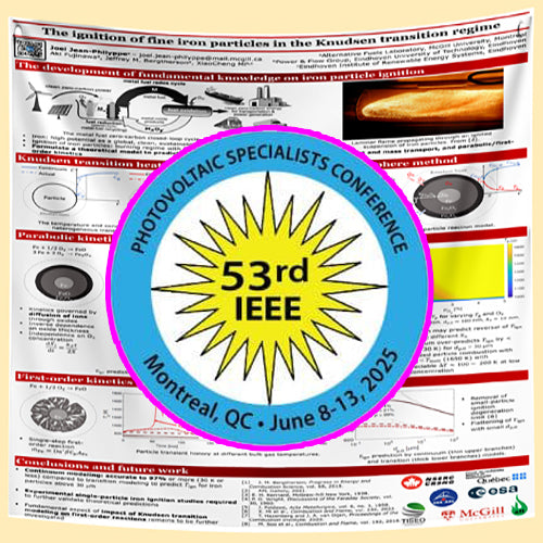IEEE PVSC53 Conference Research Poster Printing Montreal Quebec