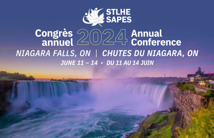 STLHE 2024 Annual Conference - Niagara Falls Paper / Fabric Conference Poster