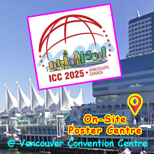 ICC 2025 Conference Poster - Printed OnSite at Vancouver Convention Centre