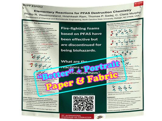 UVIC Research Paper & Fabric Poster - $90 (45x45) Victoria