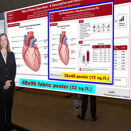 AHA Conference Poster Chicago (Giant 48x96 $115 usd Fabric Poster)