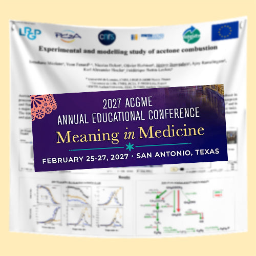 ACGME Annual Conference Poster - US Fabric / Paper Scientific Poster (36X48 $45 Discounted US South - San Antonio Research Poster)