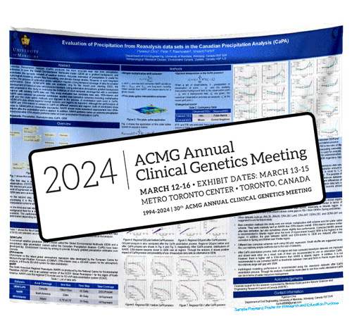 ACMG Poster Med. (36x42) pickup in First Canadian Place Toronto