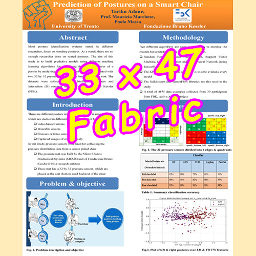 Fabric / Paper Research Poster Printing in Canada A0 (33x47)