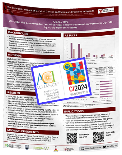 ACI A. CI2024 Vancouver Conference Research FABRIC Poster 44x30 ($65+tax included)