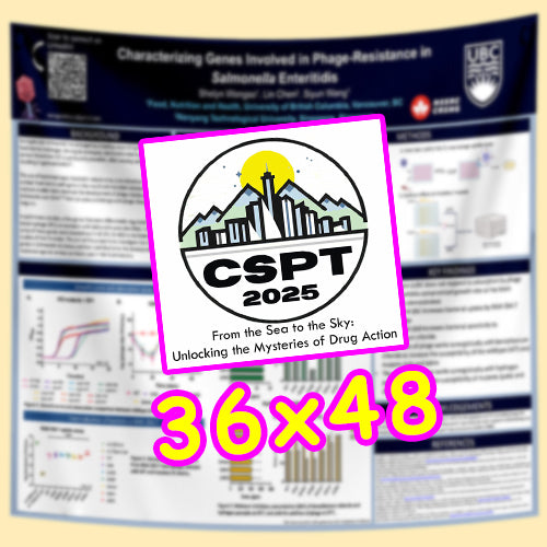 CSPT Research Poster Printing in Vancouver 36x48 from $60
