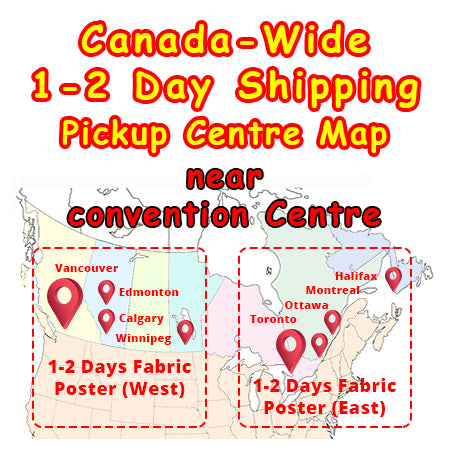 8 Canada Poster Pickup Centre near Convention Centre