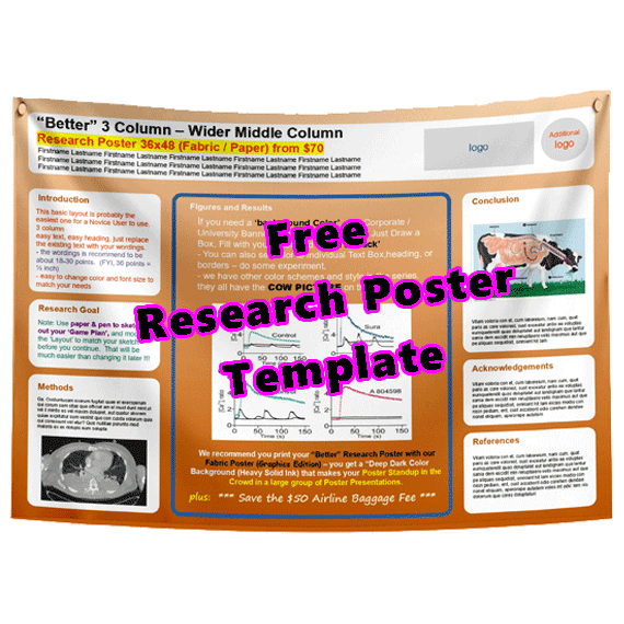 Free BETTER Research Poster Template 36x48 PosterAndSign com Free BETTER Research Poster Template 36x48 PosterAndSign com