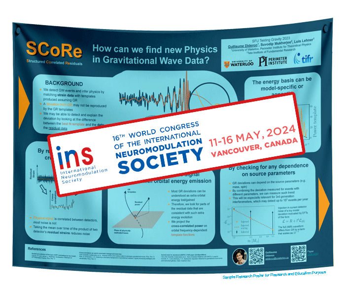 INS 2024 Research Poster (84x44 in) pickup at Vancouver Convention Centre