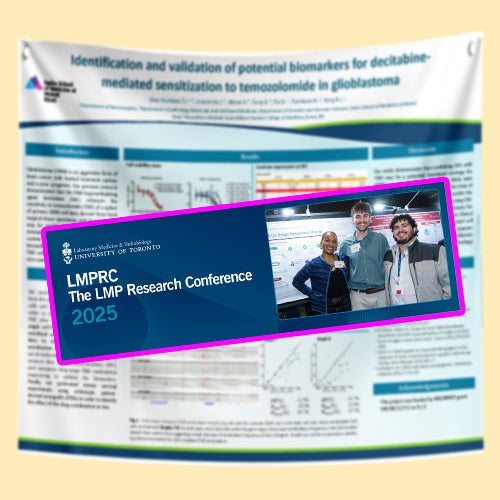 LMPRC 2025 Research Conference Poster Toronto 44x84 $155 Fabric/Paper