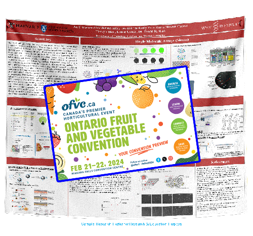 OFVC Research Poster (36x48) and A0 (33x47) - OFVC Convention 2024
