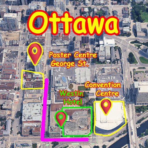 ICCH 2025 Ottawa Conference Poster Downtown Pickup close to Westin