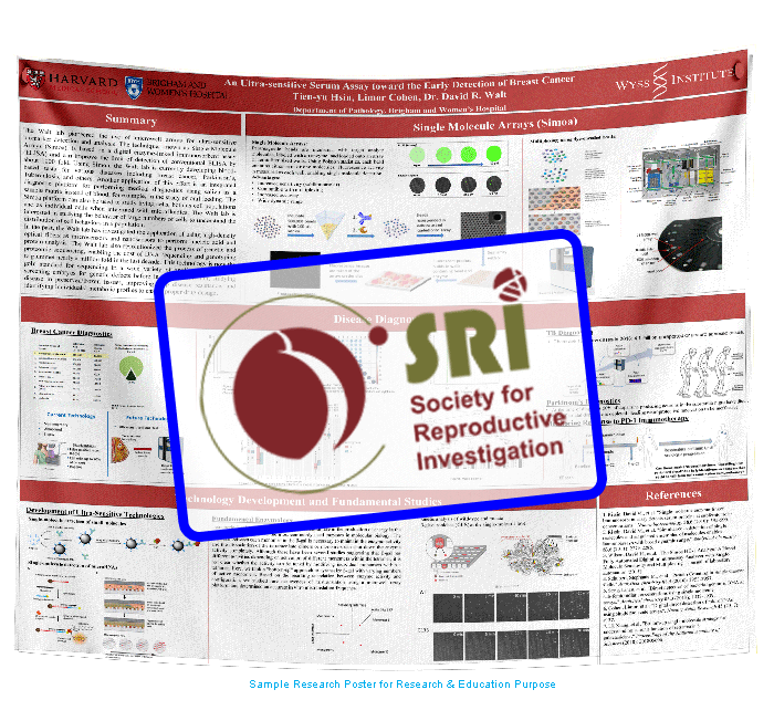 SRI Small Research Poster (36x48) and A0 (33x47) - SRI 2024