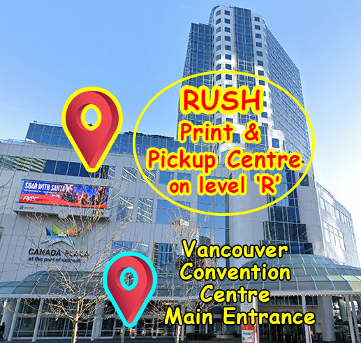 Vancouver Convention Centre OnSite Poster Pickup Centre