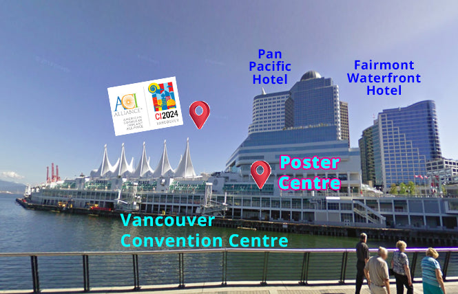 Easy CI2024 2024 Research Poster Pickup at Vancouver Convention Centre