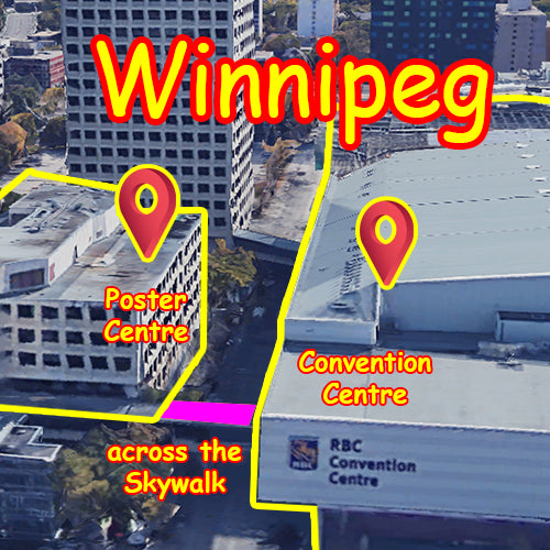 Winnipeg Fabric Poster Pickup Centre near Convention Centre