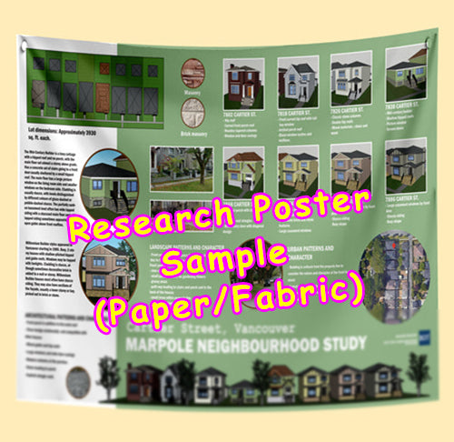 Research Poster Printing for BCIT Burnaby BC