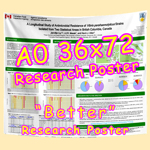 Cheapest Vancouver Fabric / Paper Research Poster A0 from $54