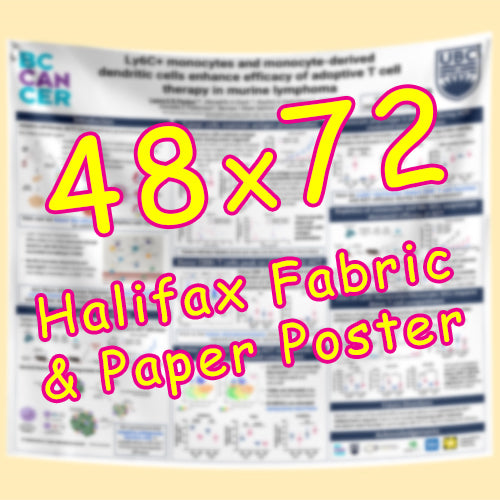 Cheapest Research Poster Printing in Halifax 48x72 from $165