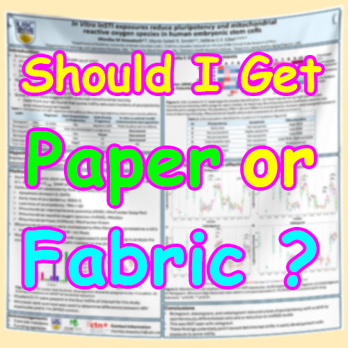 Paper or Fabric Poster