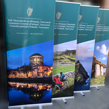 Extra-Wide Retractable Banner Panel (9 feet)