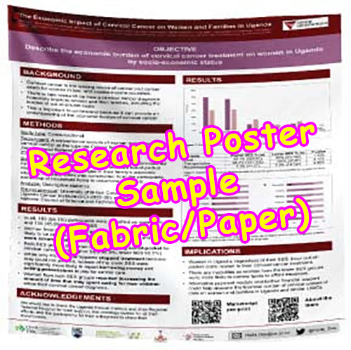 UBC Research Paper & Fabric Poster - $110 (48x60)