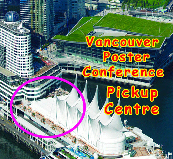 Easy INS World Congress 2024 Research Poster Pickup at Vancouver Convention Centre E.