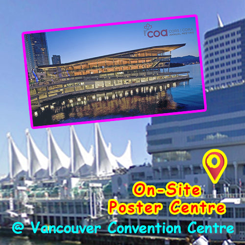 COA CORS CORA Research Poster Printing in Vancouver