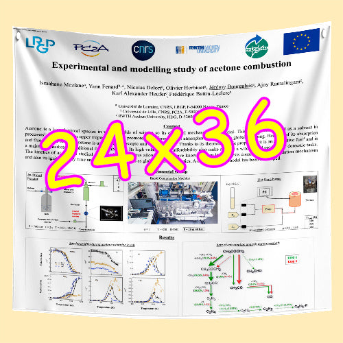 Paper and Fabric Research Poster Printing in Canada 24x36
