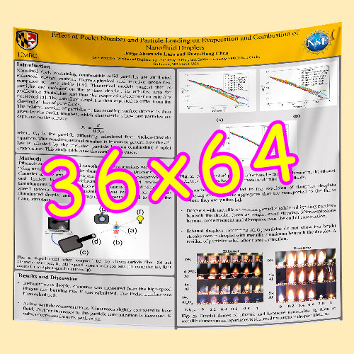Paper and Fabric Research Poster Printing in Canada 36x64