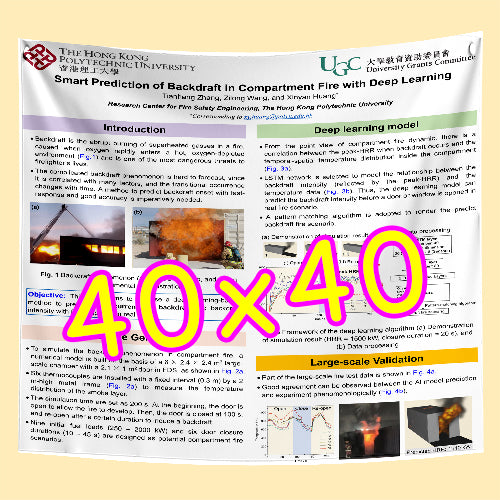 Paper and Fabric Research Poster Printing in Canada 40x40