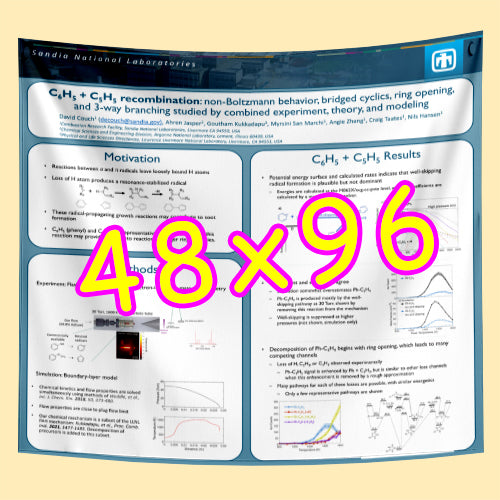Paper and Fabric Research Poster Printing in Canada 24x36
