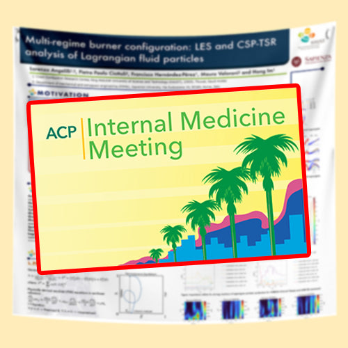 ACP Internal Medicine Meeting Poster - US Scientific Poster (48x48 $65 usd - Discounted Los Angeles Poster)