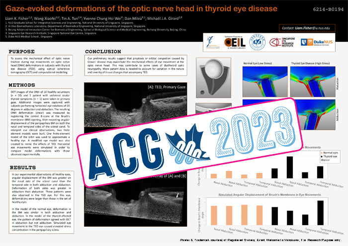 ye. ACG 2023 Fabric & Paper Poster