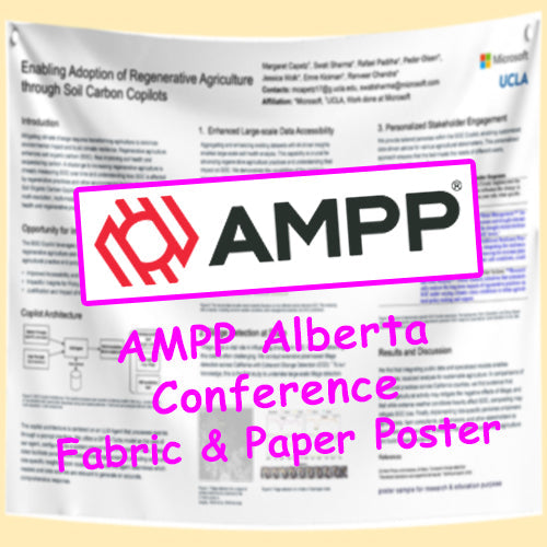 Cheapest AMPP Alberta Conference - Fabric & Paper Poster in Calgary
