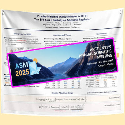ArcticNet ASM 2025 Calgary Conference Research Paper/Fabric Poster DT Pickup