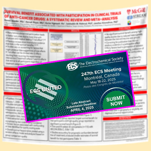 247th ECS Meeting Conference Research Poster Printing Montreal