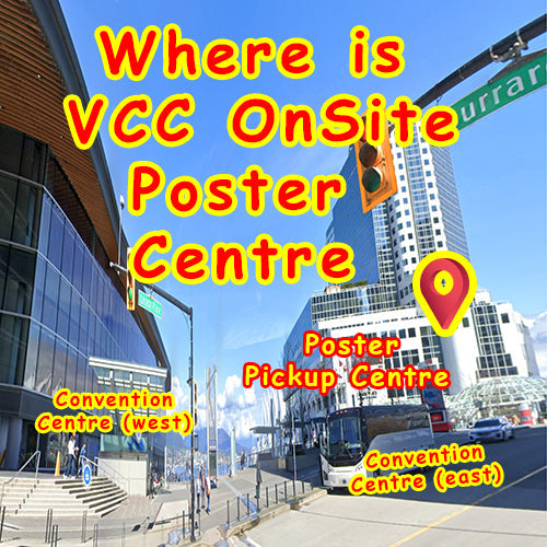 Where is VCC On-Site Poster Pickup Centre R-404