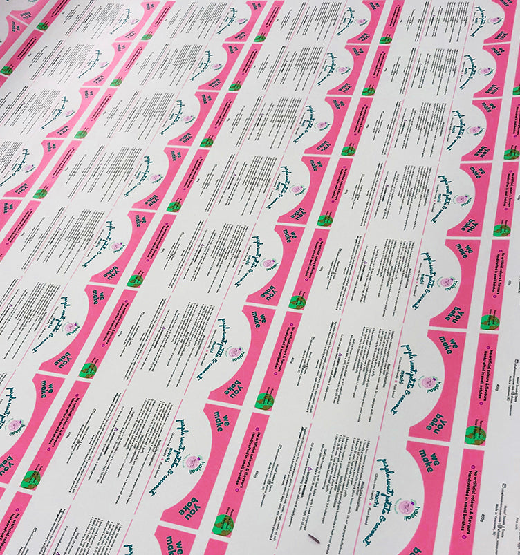 Small Volume Sticker Label