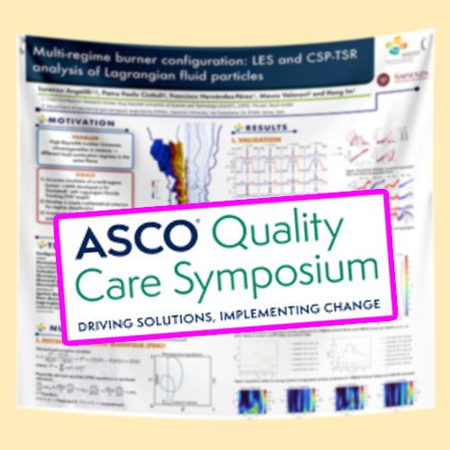 ASCO Quality Care Symposium  Scientific Conference Poster, (48x96 $115 Discounted US Fabric / Paper Boston Research Poster)