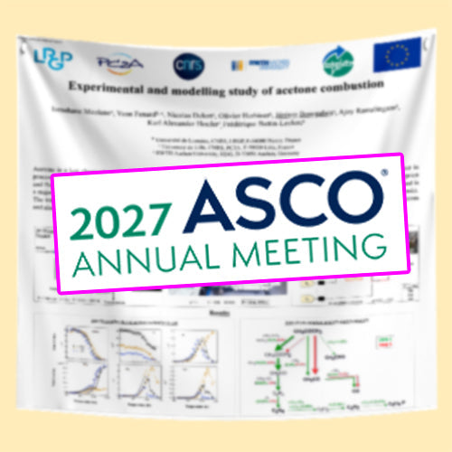 ASCO Annual Meeting Scientific Conference Poster, (48x96 $115 Discounted US Fabric / Paper Chicago Research Poster)