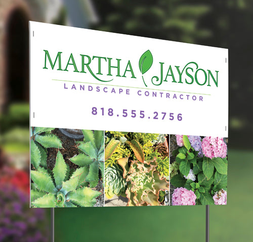 Coroplast Display Sign
