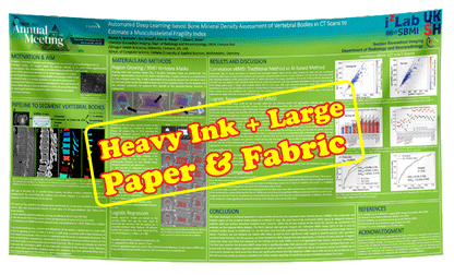 BCCHR Research Paper & Fabric Poster - $150 (48x84)