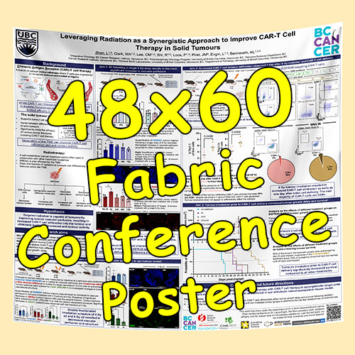 Cheapest UBC Fabric Research Poster Printing in Vancouver 48x60 Premium Paper from $110