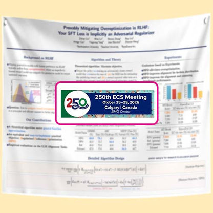 250th ECS Meeting 2026 Calgary Paper/Fabric Posters