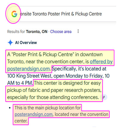 Toronto Cheapest Research Poster Pickup Centre by PosterAndSign.com