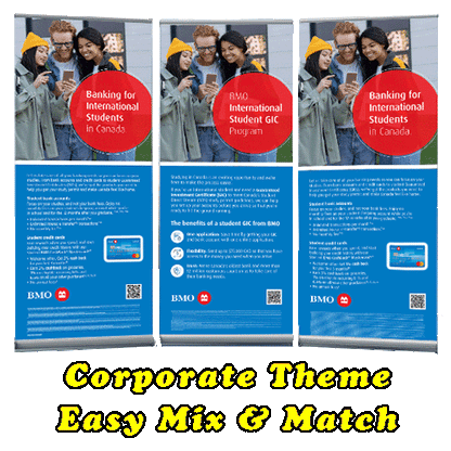 Cheapest Retractable Banner Signs for Vancouver Trade Show (Same Image)