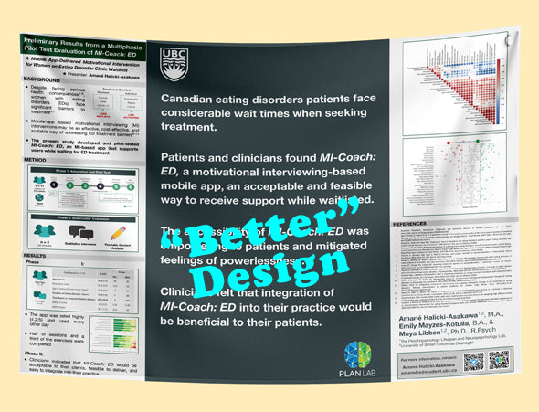 UNBC Research Paper & Fabric Poster $70 (36x48) Prince George