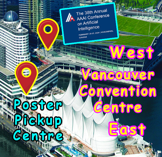 AAAI Research Poster Pickup at Vancouver Convention Centre (east bldg.)