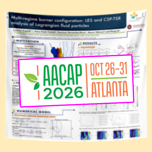 AACAP Poster - US Scientific Fabric / Paper Poster (48x96 $115 usd - Discounted US Atlanta Georgia Research Poster)